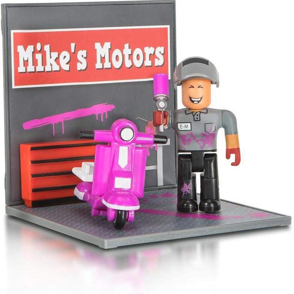 Roblox Welcome To Bloxburg Mechanic Mayhem Figure w/ Exclusive Virtual Item
